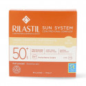 Kompakts brūnējošs pulveris Rilastil Sun System Bēšs Spf 50+ (10 g)