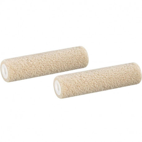 Värvirull MINI 10cm, tutt 5mm, vilt, beež (2 tk.); 86611099 COLOR EXPERT