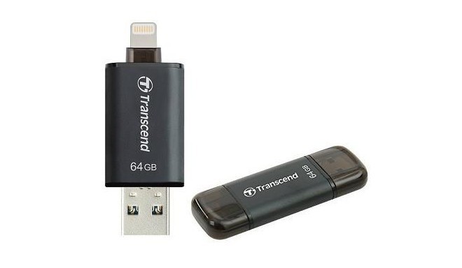 MEMORY DRIVE FLASH USB3.1 64GB/GO 300 TS64GJDG300K TRANSCEND