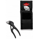 KNIPEX pliers set XS with bag, 2 pieces (black, in tool belt bag)