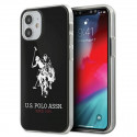 U.S. Polo USHCP12STPUHRBK Big Horse ümbrisega ümbris Apple iPhone 12 Mini mustale