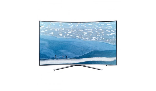 Samsung televiisor 65" 4K UHD Curved SmartTV UE65KU6502UXXH, hõbedane