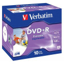 Verbatim DVD+R Wide Inkjet Printable ID Brand