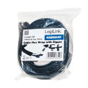 LogiLink KAB0049 cable protector Cable management Black