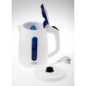 Adler AD 1234 electric kettle 1.7 L 2200 W Blue, White
