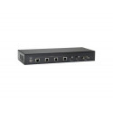 LevelOne HDMI over Cat.5 Transmitter, HDBaseT, 100m, 4 Channel Outputs, 802.3af PoE