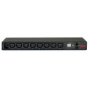 APC AP7821B power distribution unit (PDU) 8 AC outlet(s) 0U/1U Black