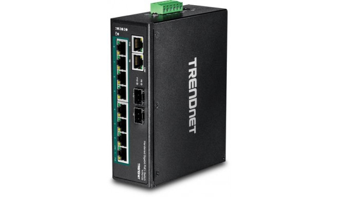 Trendnet TI-PG102 network switch Unmanaged Gigabit Ethernet (10/100/1000) Power over Ethernet (PoE) 