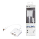 LogiLink UA0245A video cable adapter 0.14 m DVI USB Type-A White