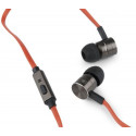 Gembird MHS-EP-LHR headphones/headset Wired In-ear Calls/Music Black, Orange