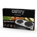 Camry Premium CR 6511 stove Freestanding Electric Black, Stainless steel
