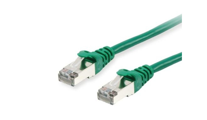 Equip Cat.6A S/FTP Patch Cable, 10m, Green