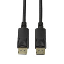 LogiLink CV0077 DisplayPort cable 10 m Black