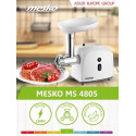 Mesko Home MS 4805 mincer 600 W White