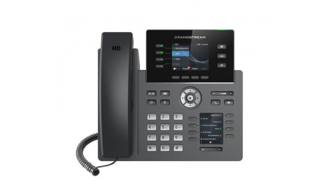 Grandstream Networks GRP2614 IP phone Black 4 lines TFT Wi-Fi