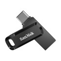 SanDisk Ultra Dual Drive Go USB flash drive 256 GB USB Type-A / USB Type-C 3.2 Gen 1 (3.1 Gen 1) Bla