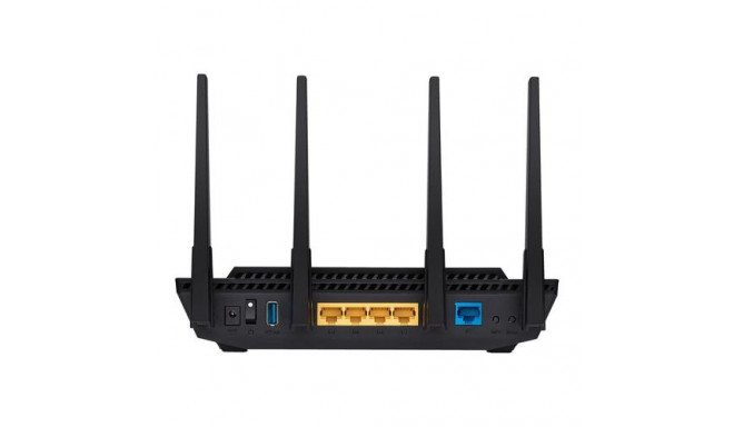 ASUS RT-AX58U wireless router Gigabit Ethernet Dual-band (2.4 GHz / 5 GHz) Black
