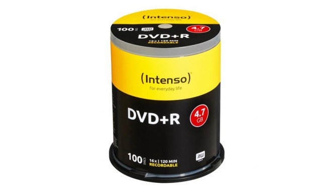 Intenso 4111156 blank DVD 4.7 GB DVD+R 100 pc(s)