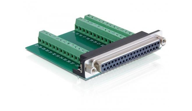 DeLOCK D-Sub 37 pin - 39 pin Terminal Block interface cards/adapter Internal