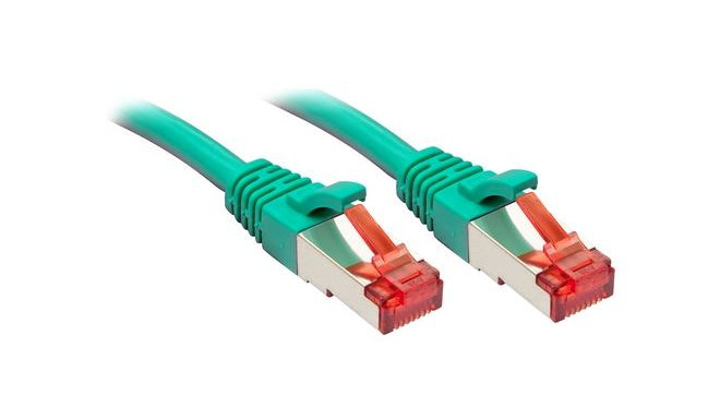 Lindy RJ-45/RJ-45 Cat.6 10m networking cable Green Cat6 S/FTP (S-STP)