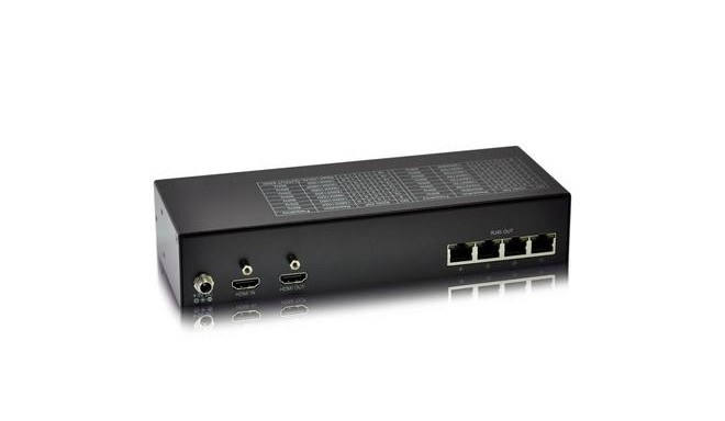 LevelOne HDMI over Cat.5 Transmitter, 300m, 4 Channel Outputs