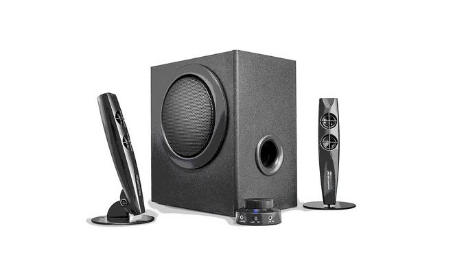 Wavemaster Stax BT speaker set Universal Black 2.1 channels 20 W Bluetooth