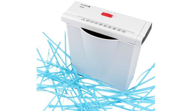 Olympia 2707 paper shredder Strip shredding 34 cm White