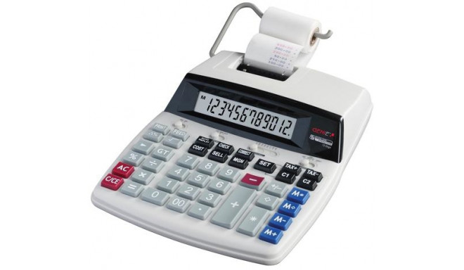 Genie D69 Plus calculator Desktop Printing Grey