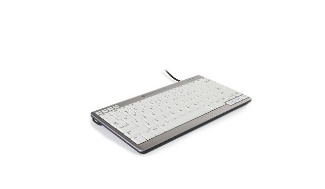 BakkerElkhuizen UltraBoard 950 keyboard USB QWERTZ German Light grey, White