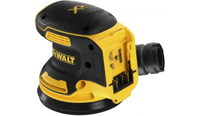 DeWALT DCW210NT-XJ portable sander Random orbital sander 12000 RPM Black, Yellow