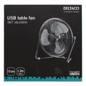Deltaco FT-755 household fan Black