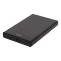 Deltaco MAP-K2568 storage drive enclosure HDD/SSD enclosure Black 2.5"