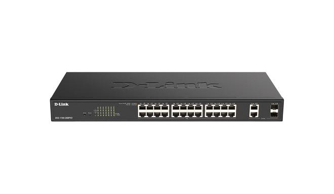 D-Link DGS-1100-26MPV2 network switch Managed L2 Gigabit Ethernet (10/100/1000) Power over Ethernet 