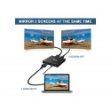 Equip 332715 video splitter HDMI 2x HDMI