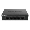 D-Link DGS-105GL/E network switch Unmanaged Gigabit Ethernet (10/100/1000) Black