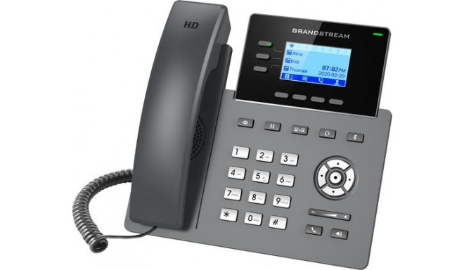 Grandstream Networks GRP2603 IP phone Black 3 lines LCD