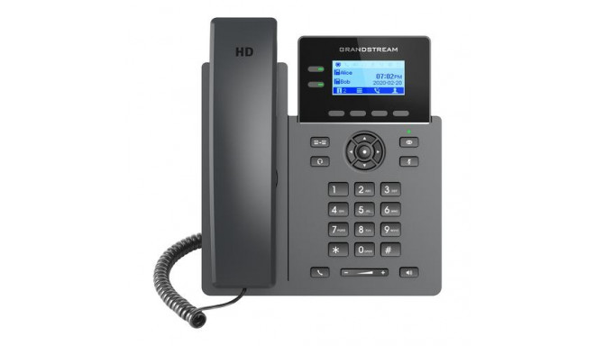 Grandstream Networks GRP2602P IP phone Black 2 lines LCD