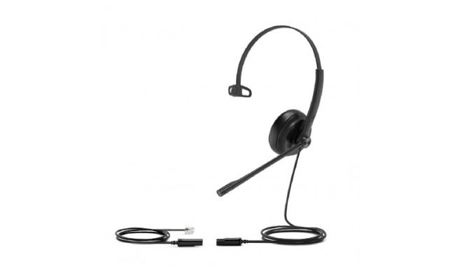 Yealink YHS34 Headset Wired Head-band Office/Call center Black