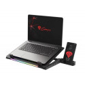 GENESIS Oxid 450 notebook cooling pad 39.6 cm (15.6") 2400 RPM Black