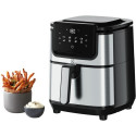 Electrolux E6AF1-4ST Single 4.5 L Stand-alone 1500 W Hot air fryer Black, Stainless steel