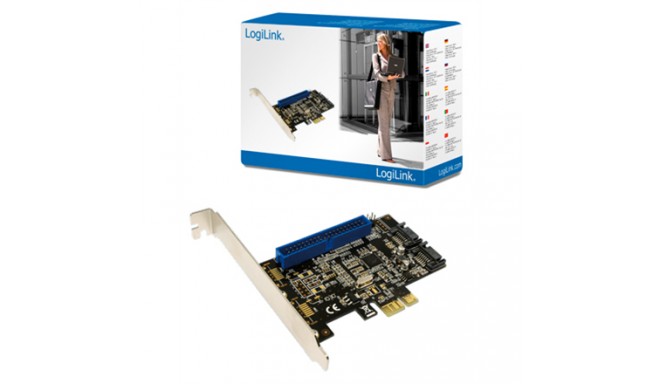 2xSATA III+IDE Logilink PCI-E