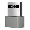 Qoltec 50315 storage drive docking station USB 3.2 Gen 1 (3.1 Gen 1) Type-A Silver