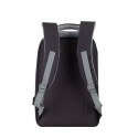 Rivacase 7562 notebook case 39.6 cm (15.6") Backpack Black, Grey