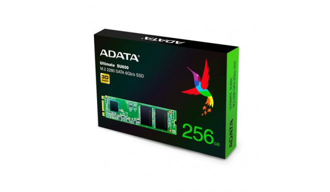 Adata SSD Ultimate SU650 M.2 256GB Serial ATA III 3D NAND