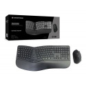 Conceptronic ORAZIO ERGO Wireless Ergonomic Keyboard & Mouse Kit, Spanish layout