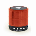 Gembird SPK-BT-08-R portable speaker Mono portable speaker Black, Red 3 W