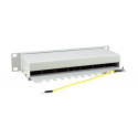 Equip 12-Port Cat.6 Shielded Patch Panel, Light Grey