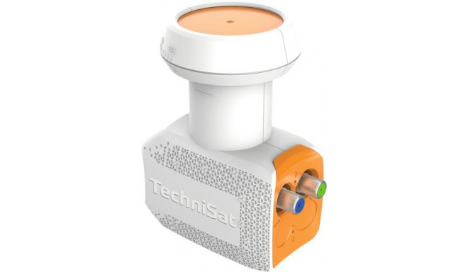 TechniSat UNIX Twin LNB Low Noise Block downconverter (LNB) Orange, White