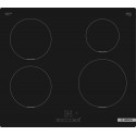 Bosch Serie 4 PUE611BB5D hob Black Built-in 59.2 cm Zone induction hob 4 zone(s)