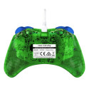 PDP Rock Candy: Luigi Lime Blue, Green, Translucent USB Gamepad Analogue / Digital Nintendo Switch, 